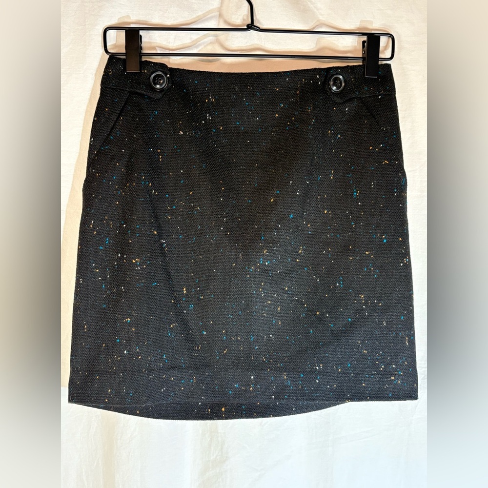 Outback Red  - Black Skirt with Speckled Design Women’s 0